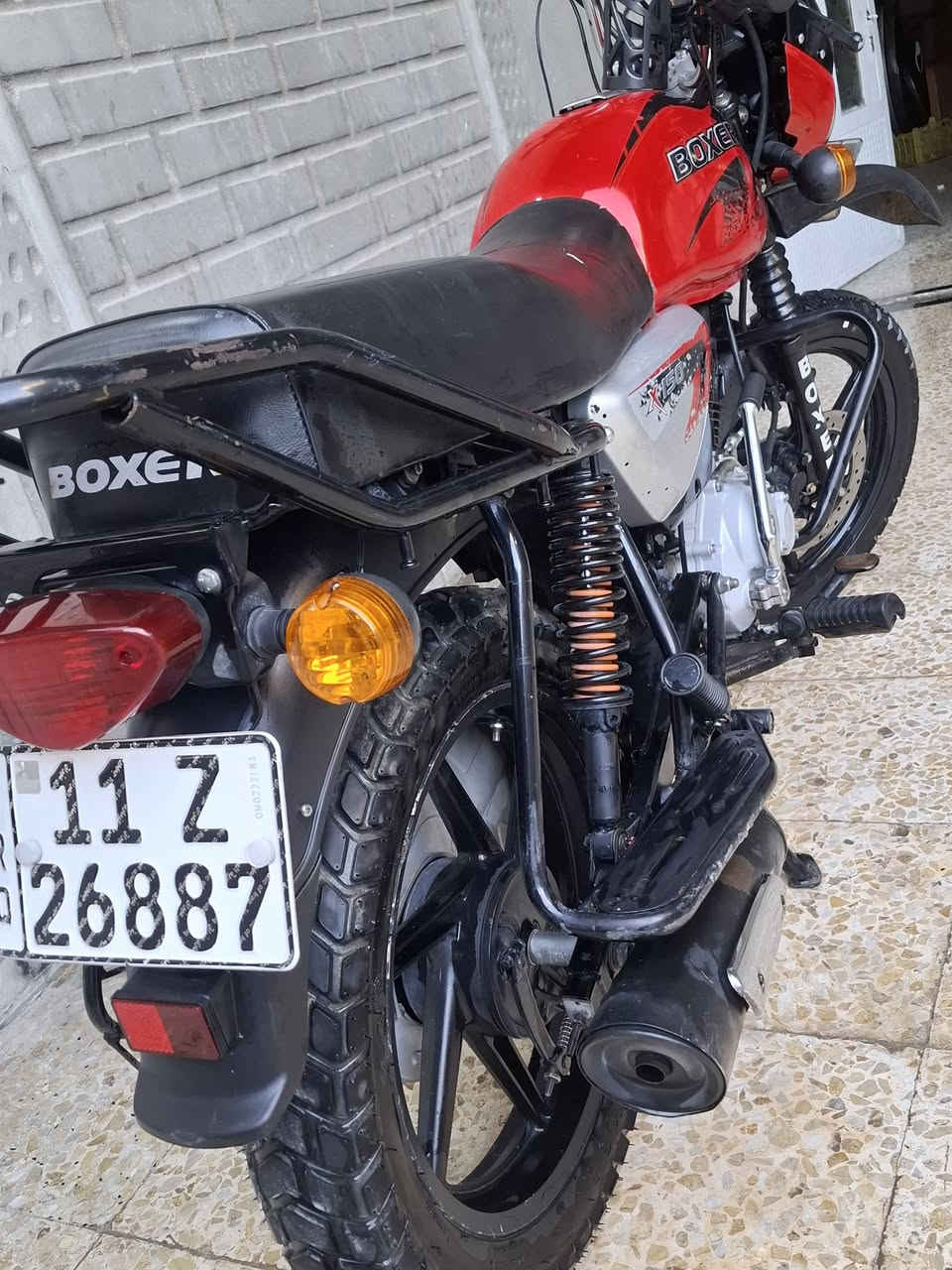 السلام ع
دراجة بوكسر 2023  ماشية بل 24 عداد المشي 10 الف الدراجة علة ايدي من الاسواق للبيت خير من الله تجيب واحد وياك يفحص تريد اروح نفحص وين ما يعجبك ادير احسن دهن ومداريهة الدراجة بسمي تحويل ثاني يوم السعر 2300 بي مجال قليل 
***********
