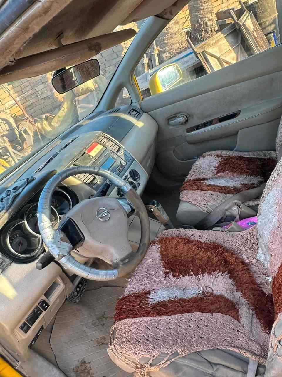 سلام عليكم نسان تيده ٢٠٠٧مكينه كير جدد حداديه نص عمرتيرات جدد سياره رقم نجف إنكليزي بسمي السعر ٤٠بيه مجال مكاني دوانيه رقم الموبايل ***********
