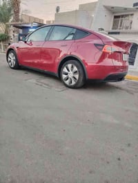 للبيع تيسلا ٢٠٢٣ دبل ماطور لونك رينج حادث السياره تبديل دعاميتين امامي...