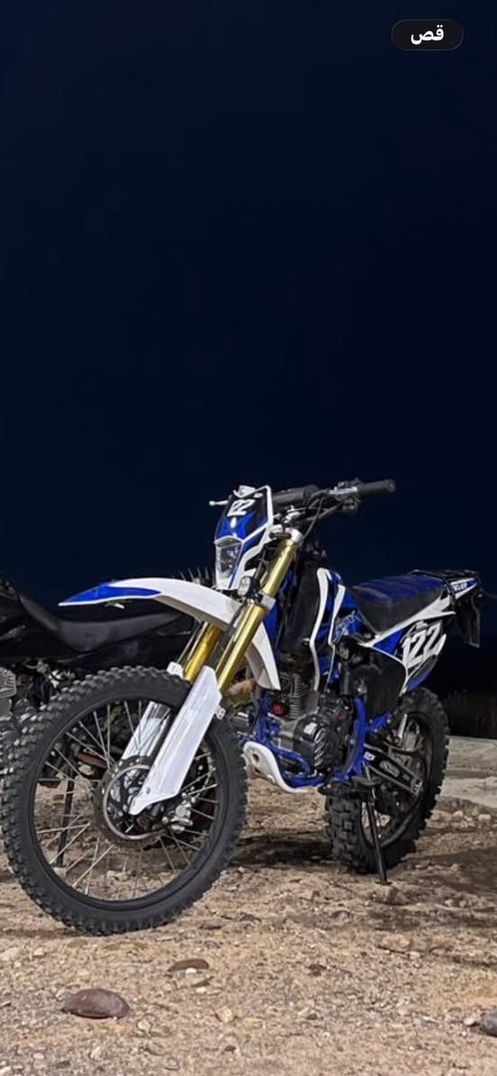 السلام عليكم للبيع  دراجه 2025 CRX محرك 300حجم 122GPX ارواقها كامله بس ترقم السعر (12) ورقه للاستفسار :- ***********
