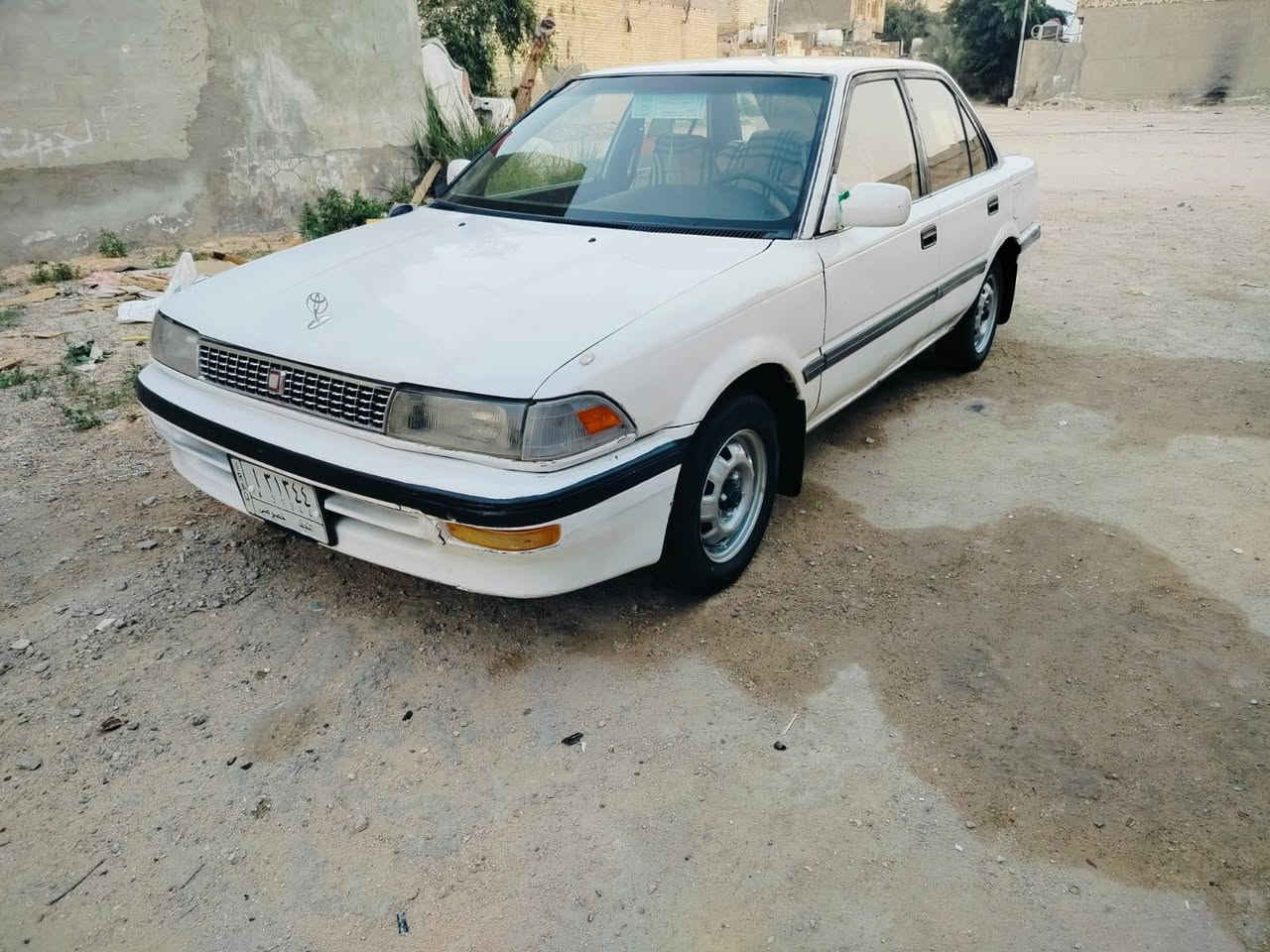 سلام عليكم ***********) سعر ب43وبي مجال) كورلا موديل 1990مكفوله من الكصه ونغل جثة وضربه وصبغ مكينه وكير وحدادي وتايرات جدد تحويل مباشر العنوان النجف ناحيته الحيدرية) مكلف بلنشر
