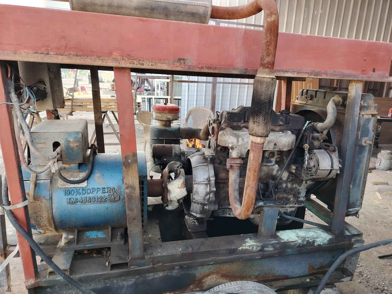 السلام عليكم 
مولد كيا 2701 راس توليد 30 كي في 
لا تنقيص ولا تبخير 
سعر 13 ورقه مكاني بغداد حي الاعلام تفاصيل ***********
