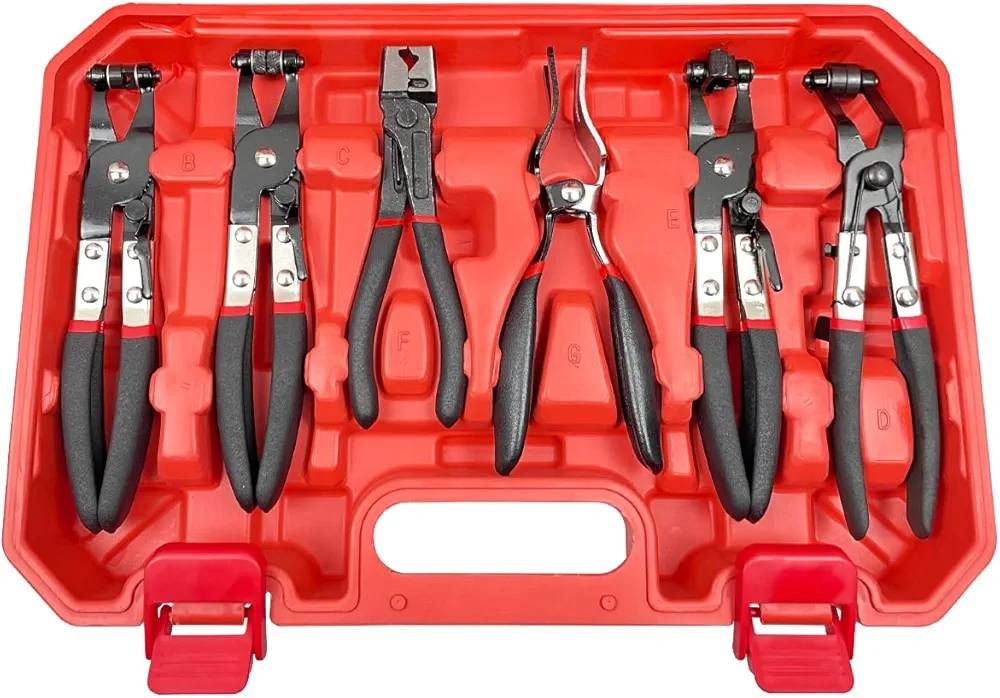 طقم زرديات مشابك الخراطيم (Hose Clamp Pliers Set) المكون من 9 قطع، وهو مخصص لأعمال صيانة السيارات وإصلاح أنظمة التبريد والوقود والفرامل

25 الف والتوصيل مجاني


**إذا كنت صاحب هذا الإعلان وتريد حذفه لأي سبب، رجاءا أرسل رسالة إلى الدعم الفني**