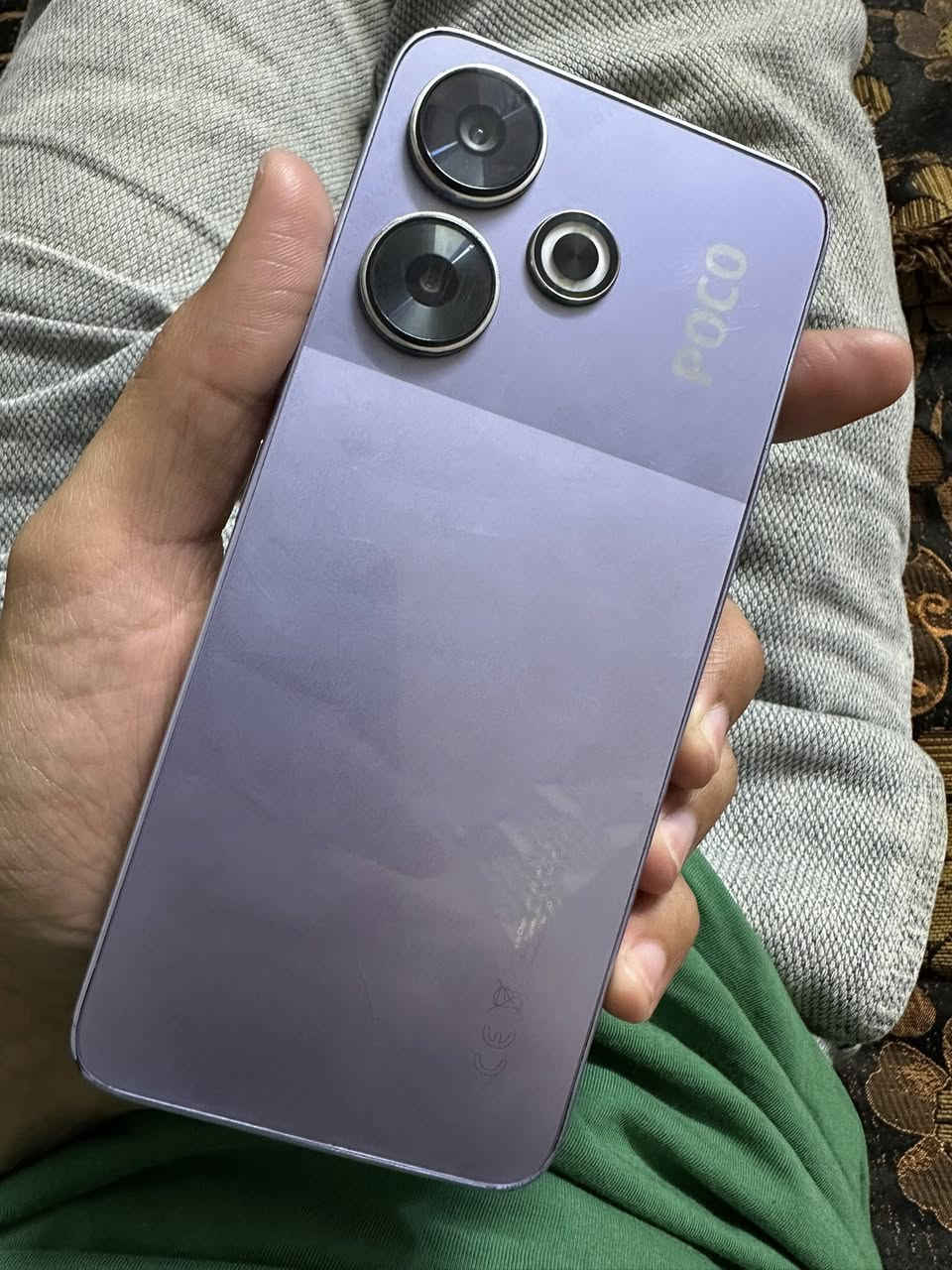 سلام عليكم للبيع بوكو m6 الجهاز مابي اي خلل فقط فطر بسيط بالشاشة واضح بالفيديو سعر 100 بي مجال قليل مكاني بغداد الامين الثانية 
***********
