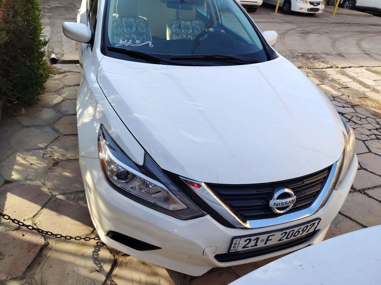 السلام عليكم—
نيسان التيما موديل 2016 امريكي
لون ابيض بدون ضرر بدون ضرر
ماشيه 97 ميل
سنويه 2028
موصفات S
مثبت سرعه 
مانع تزلق 
كامره كبيره
حاسات تاير 
٣بصمات  
كشن كهربائي تحكم استيرن دواخل بيجي المرغوب ويل كب كروم بلادي تخم تاير صدر امامي خلفي بشرط
وبعد معروفه موصفات 
سياره كير ومحرك مكفولة

گير براد بشرط كير مال 2022 شادلها جديد سياره كيرها خير من الله لا عته ولا يصفنه بشرط  
كهربائياتها كلها على وضع الشركه ما ملعوب بيهن تبريد ثلج 
تدفئه

رقم سليمانيه 

تحويل ثاني يوم السعر 135 وبيها مجال

هـ ☎️ ***********
