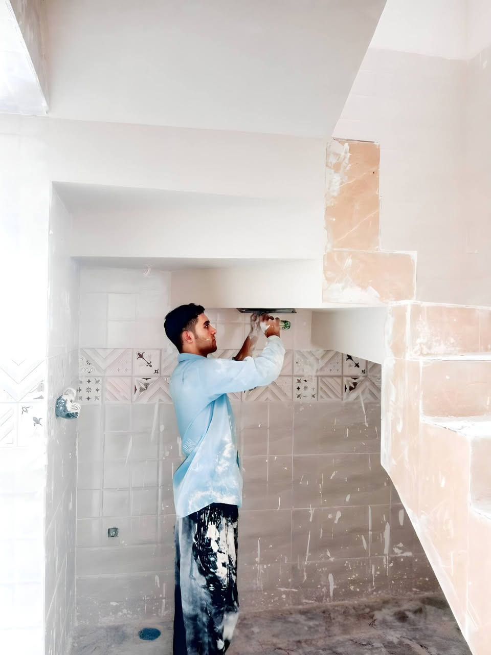 سلام عليكم # اللهم نورگ على دروبِنا أينما إتجهت بِنا الأيام🤎
#شغل_مساطر_وعلخيط 🧵📏متفرّغ حالين   تصل ودلل ***********
كادر لبخ جص شغل عالمساطر #من_الموصل  البيت يطول 3إيام المبيت ابنفس البيت النشتغلو التزام بالموعد وأتقان بالعمل والي يريد شغل مرتب وتلف ماكو  شتغلت بيوت عديدة في الشركاط سديره الطالعه   جميله بعاجه بستان الشيوخ #سكنيه الخضرانيه الفليته الخانوكه السده حي زراعي الخصم ولي يريد يشوف شغل اني حاضر مجموعة تتكون 4 وصطوات 4 عمال  هاذا جزء من عملي ومن الله التوفيق للجميع الخاص مفتوح  وشتغلت في اسديرة🫶🤍🙆‍♂️
