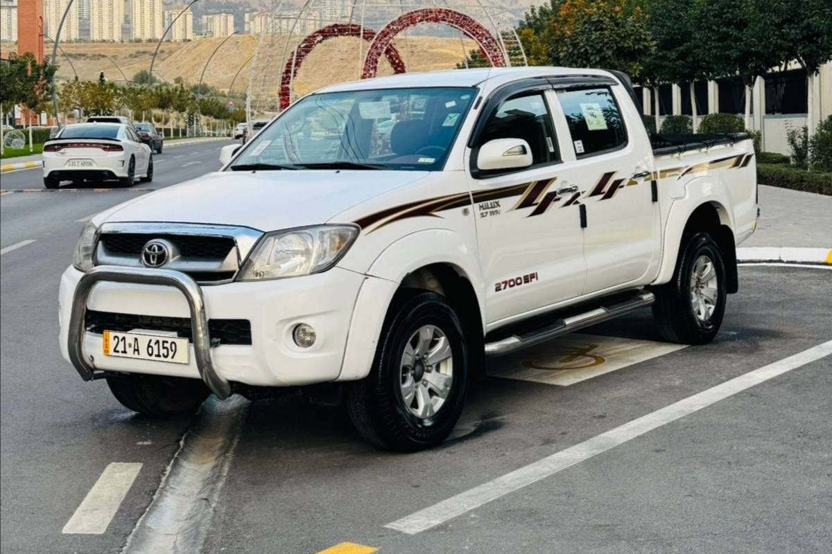 تويوتا هايلكس 2009 دبل أكسل أوتوماتيك
السيارة سعودية (بنزين)
4 نوافذ كهرباء، مرايا كهرباء
الداخل أحمر، نظيف وجديد جدًا
السنوية وجميع الأوراق مجددة لغاية 2030
باسم المالك مباشرة
الممشى 240,000 كم حقيقي
المحرك مفتوح، دخان / صرف / بخار على الشرط
4 إطارات جديدة
فقط قطعة دهان واحدة بالخلف مع خبطة خفيفة
لا توجد مشاكل أخرى، فقط بعض الخدوش البسيطة
ملاحظة: الرقم مع السيارة

🟦 السعر  _ الطلب في التعليقات سيأتي إليك مباشرة 
                  فقط على الصفحة مو على كروب

أرقام التواصل (فايبر وواتساب): *********** ***********
