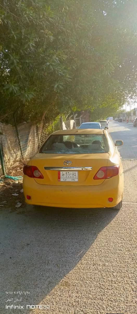 سلام عليكم كورله موديل 2009 سياره نضيفه حداديه زينه تخم تاير جديد تبريد شغال كهربائيات شغاله سنويه بسمي مكينه 1800 جديده العنوان نجف رقم التلفون أو بي واتساب ***********
