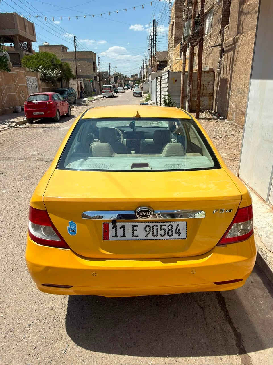 Byd F3
سياره بي واي دي اف 3 كير اوتماتيك مكينه لانسر 1.6 موديل 2013 كهربائيات كلها شغاله تبريد ثلج السياره باسمي سنويتها لحد 2030 مصفره هيئه وغرامات مكفوله كير ومكينه مابيها ضربه ولا تبديل ولا صبغ سونارها موجود باتري+ داينمو+ قوايش كلهن جديد شرط تحويل ثاني يوم مكاني بغداد العبيدي الشهداء الثالثه

السعر 58$ للتواصل ***********
