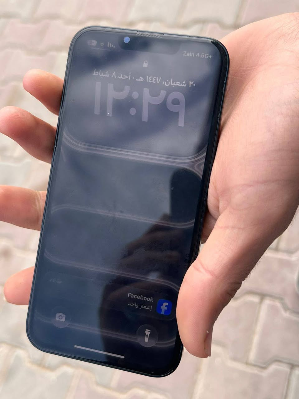 ايفون 13عادي
ذاكره 128 بطاريه 96 لونه نيلي غامق 
الجهاز مبدل شاشه نوعيه ممتازه جداً شرط الفحص 
الجهاز نظافته ٩٥٪؜  مكفول وضمان استخدام 
مكاني الانبار فلوجة
السعر 300قفل
 متواجد فيس الرقم /***********
