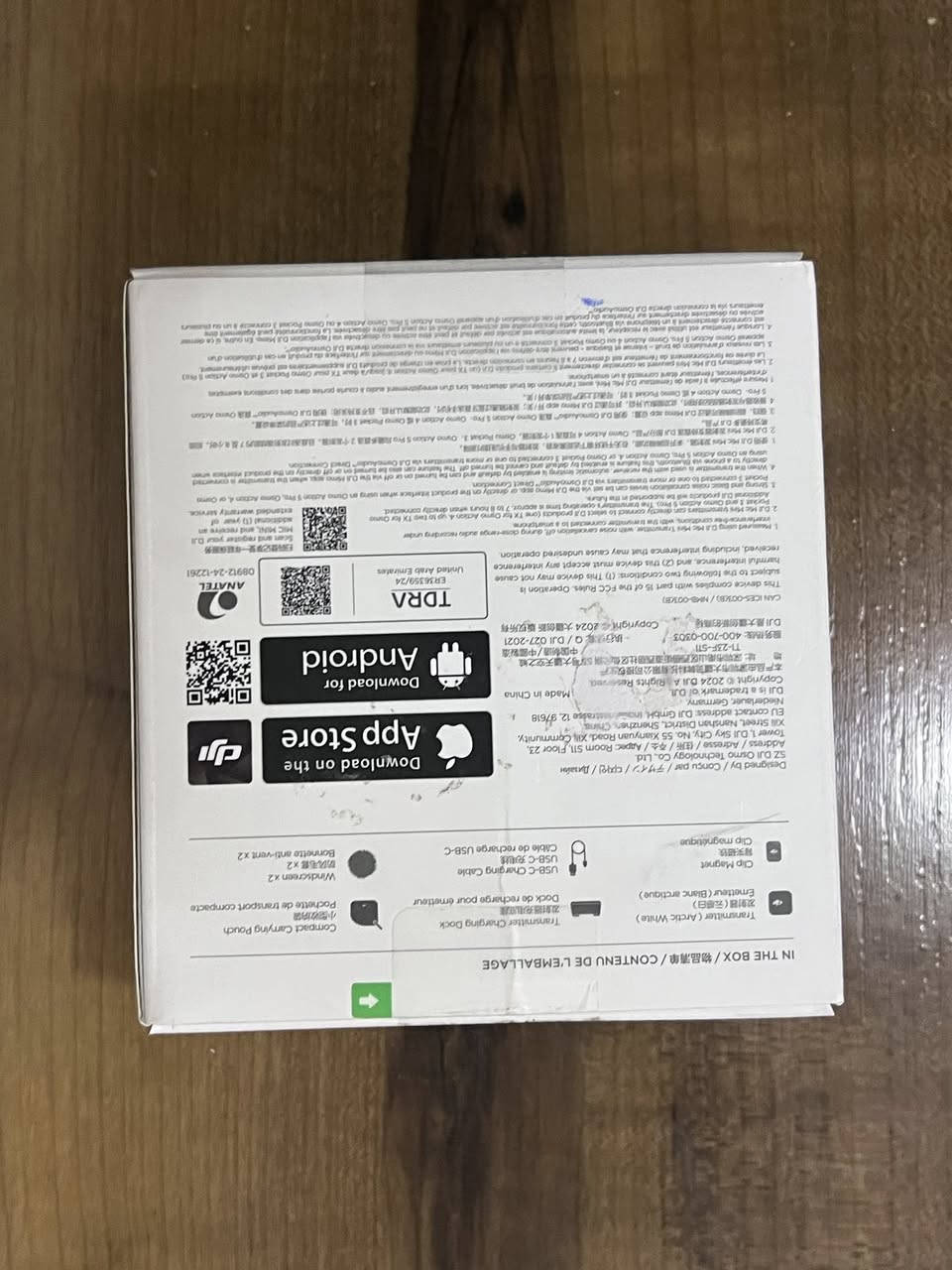 نك مايك dji  بهذا الشكل شحن واير لس ٦٥ الف اول تم


**إذا كنت صاحب هذا الإعلان وتريد حذفه لأي سبب، رجاءا أرسل رسالة إلى الدعم الفني**