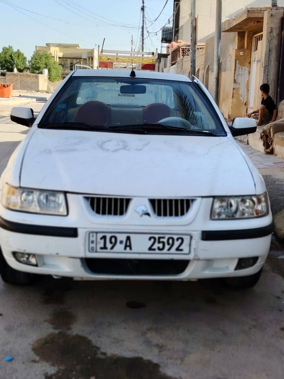 السلام عليكم سمند 2011 رقم كربلاء بأسمي بيها قطعتين صبغ جاملغات خلفية 40$ وبيها مجال قليل ***********
