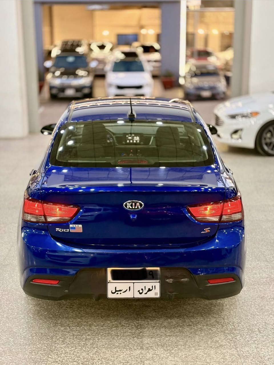 KIA / RIO 🐦‍🔥
2020
محرك 1.6 دوش المرغوب 
مشي السيارة 39mil
لون مميز 
رقم أربيل 

مواصفات السيارة S 
1-شاشة 
2-كامرة
3-كار بلاي + أندرويد اوتو 
4-مانع انزلاق 
5-تحكمات استيرن 
6-مثبت سرعة 
7-سبورت 

ضرر السيارة ( تعديل بالصندوق فقط بدون صبغ ) 

ملاحضة ( السيارة على وضع الشركة وجاهزة وطخم تاير جديد ودهن جديد ) 

مكان السيارة ( موصل ) 

السعر ( 132) وبيها مجال بسيط 

الأرقام:
***********
***********
