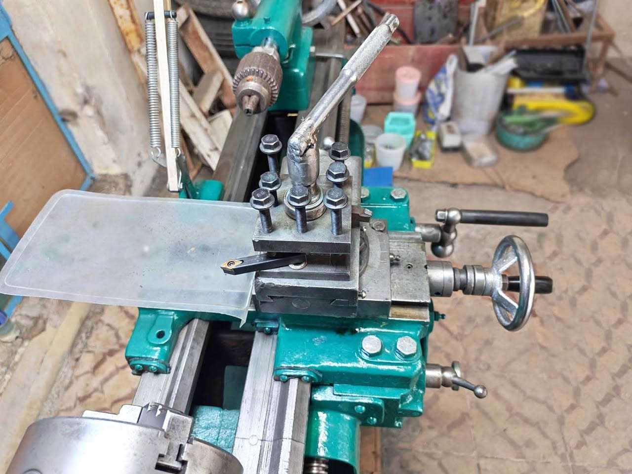 للبيع لعدم التفرغ .. مخرطة دينهام تحفة فنية إنكليزية

اخت الجديدة – جميع حركاتها شغالة وبحالة ممتازة

تطلع سن حسب الجدول + خراطة يدوية واوتوماتيكية

عينة قطر 5 انج وقياس الفرش 90 سم وفيها قصة للأقطار الكبيرة

ماطور سنكل فيز 220 فولت – دشالي حديد فولاذ كاملة

السعر مليون ونص

المكان بغداد حي العامل

للتواصل الصحفي والإعلامي عباس سليم الخفاجي

أبو يونس

موبايل  ***********
