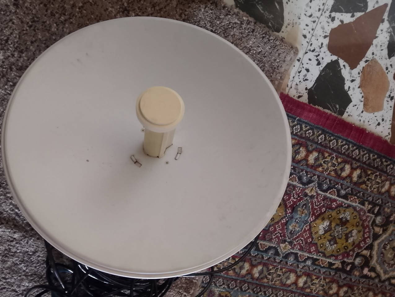 السلام عليكم صحن مال نت مستعمل شهر البيع السعر 125 وبي مجال  الرقم ***********
