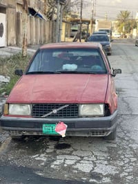 سياره فالفو موديل  1991حجم 440 سنويه واجهه كاربون بنزين رقم فحص كير مح...