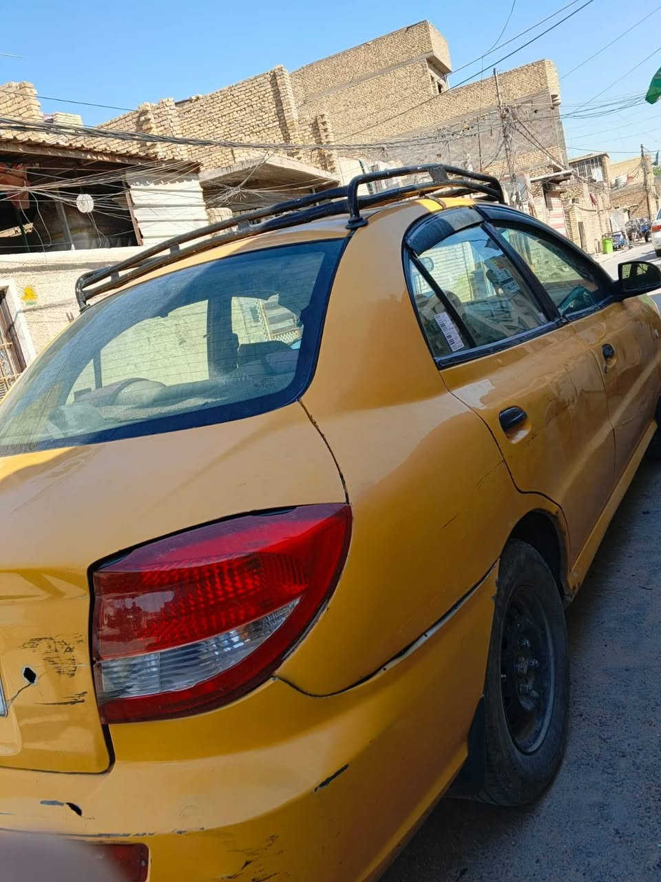 السلام عليكم ريو ٢٠١٠ بغداد بسمي سيارة جاهزة من كلشي تبريدها خير من الله ومصفرة  هيئة وغرامات بس بيها محركها طلع بيه صوت  ابيع كايمه محركها مسكر وتعهدلك بالباقي سكني بغداد السعر 30 للتواصل ***********
