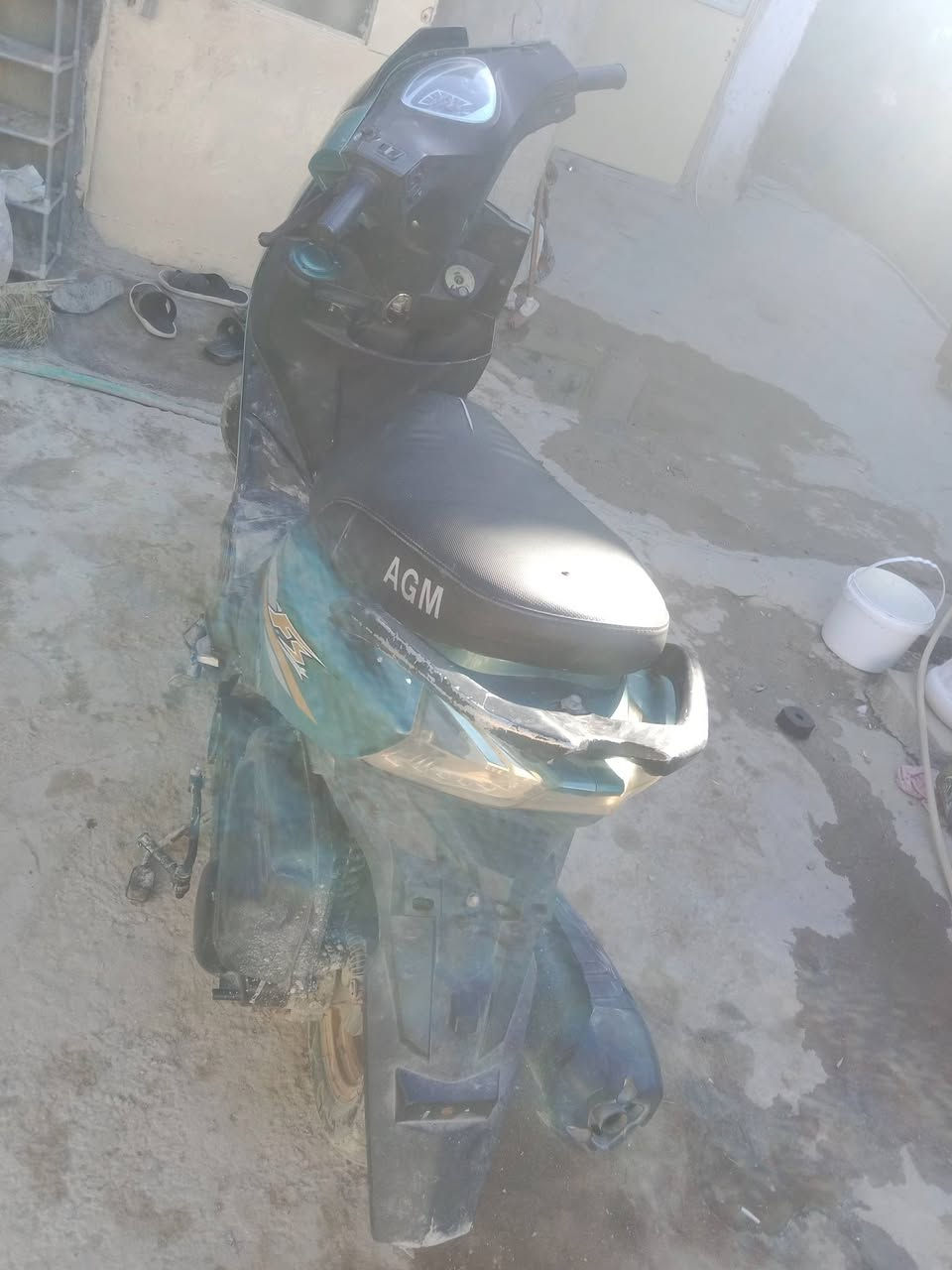 السلام عليكم دراجه اف اس حلوه ونضيفه شلعه ومعدل كهربائيات كلها شغاله دراجه جهزه من كلشي بيع او مراوس حسب القناعه السعر ٢٠٠ العنوان حله ابو غرق ***********
