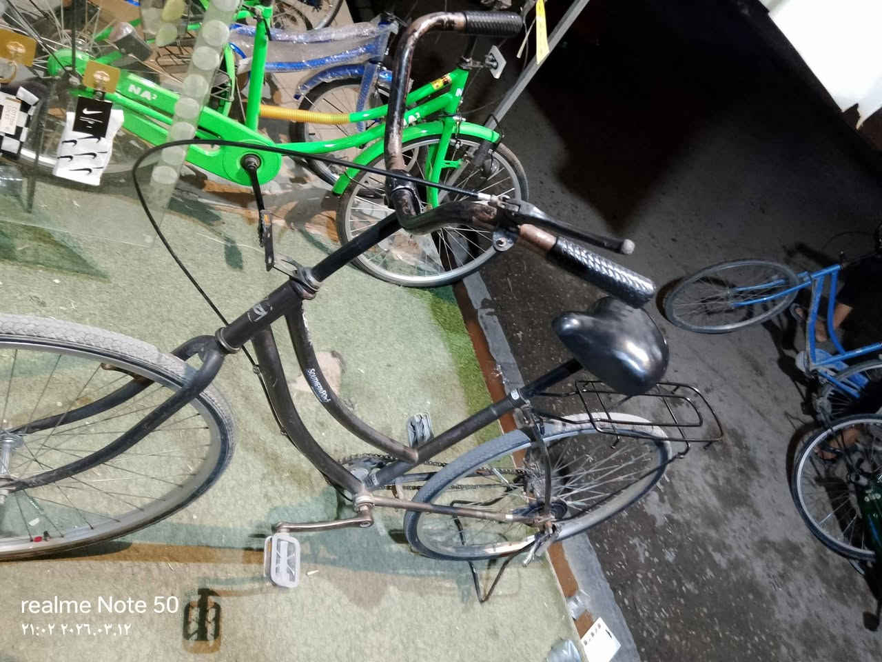 سلام عليكم البيع بايسكل نضيف ماله مستعجل وياله موس نضيف بايسكل ياباني اصلي السعر 50 وبي مجاله مكاني كوفه حي ميسان رقمي 7885572347


**إذا كنت صاحب هذا الإعلان وتريد حذفه لأي سبب، رجاءا أرسل رسالة إلى الدعم الفني**