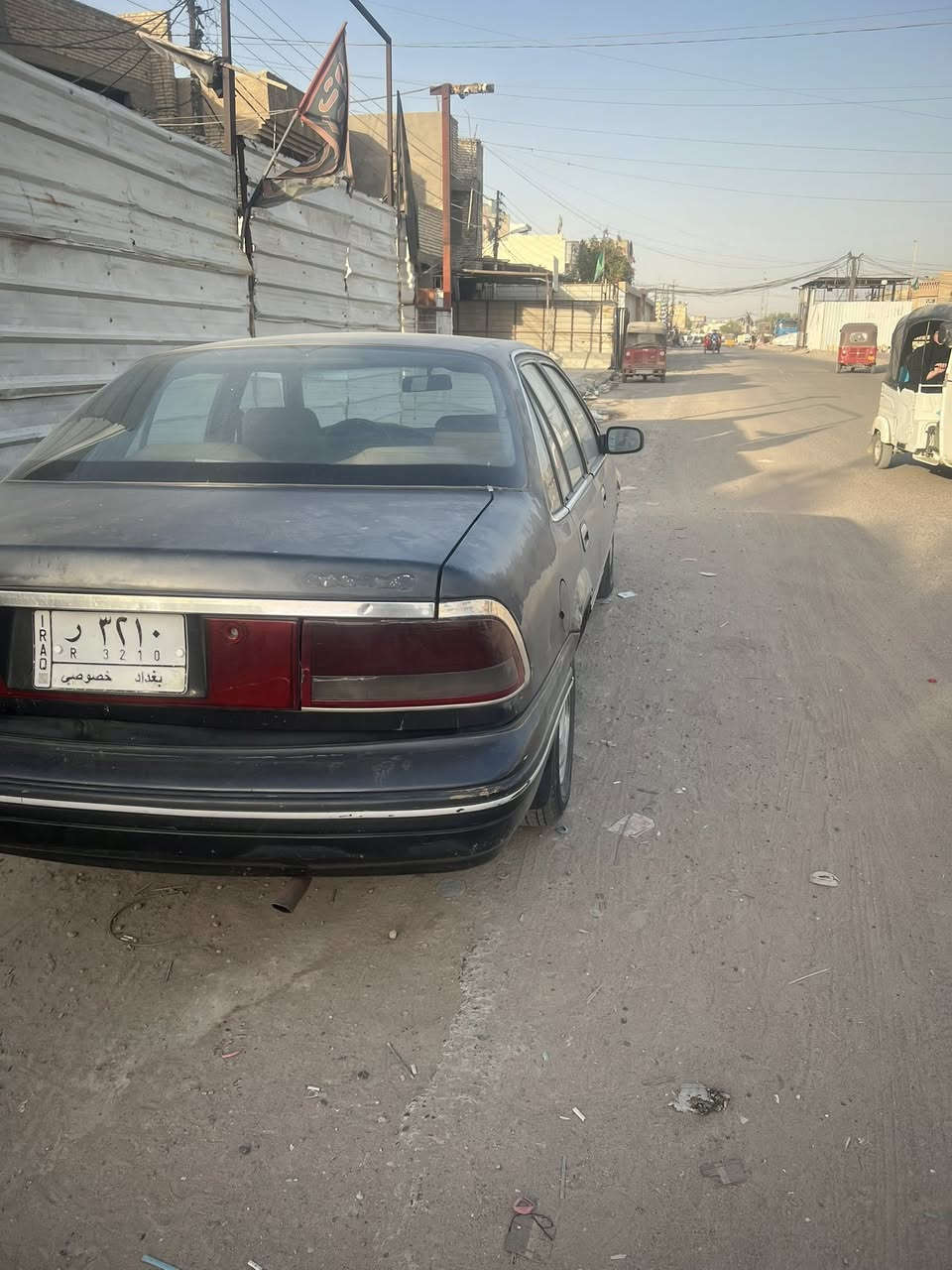 سلام عليكم برنس مديل 94 السيارة كير مكينة بجيس كاملة الكهربائيات ترايك وين ميعجبك لوحتهة مثل مشوفون 60 وبيهة مجال قليل *********** العنوان بغداد
