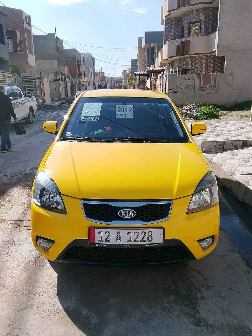 كيا ريو 2012 مواصفات برايد فول
رقم نينوى جديد هزه جديده هيئه غرامه صفر
جامات كهرب مري كهرب تحكمات ستيرن قفل مركزي 
بوند مبدل بدون دواخل شرط وتلقيطات معجون 
مكينه 16 مال كصه جديده كير شرط تبريد ثلج 
طخم جديد مشط ستيرن جديد تايات جدد
السياره من الدعاميه لدعاميه شرط 
كابون بانزين بيها شرط الوكاله والتحويل 
  ***********  /  ***********
