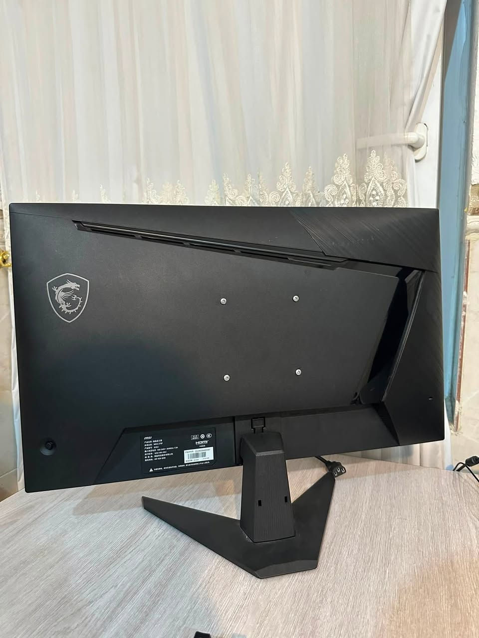 MSI MAG 275f

27inch
0.5ms
180hz
Fhd

سعر: ١٦٥ الف

توصیل موجود
***********
