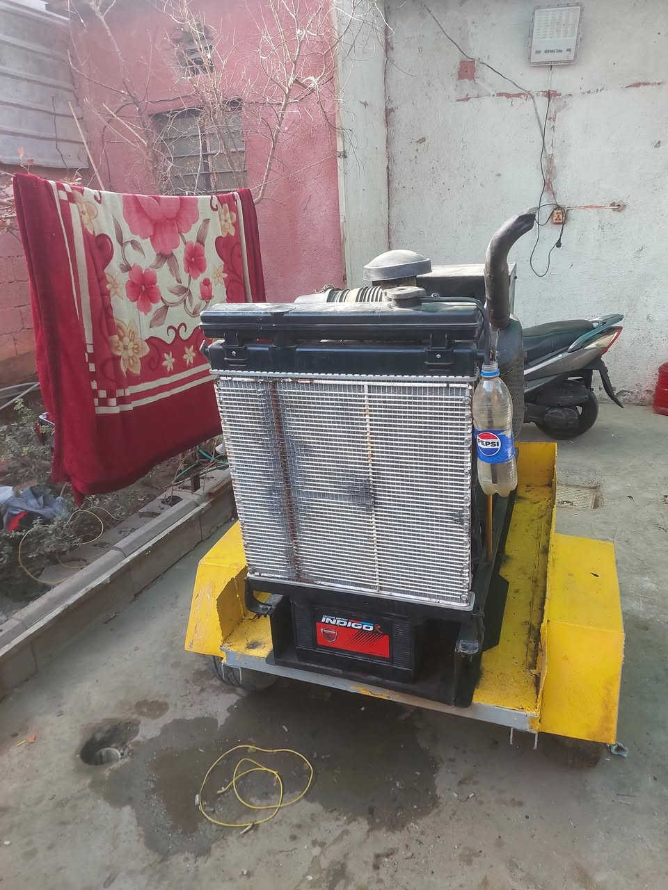 السلام عليكم مولده كابوته اربع بساتم 17 كيفي 60 امبير تريفيز للبيع مكاني بغداد رقم الهاتف*********** راديتر جديد والباتري السعر خاص
