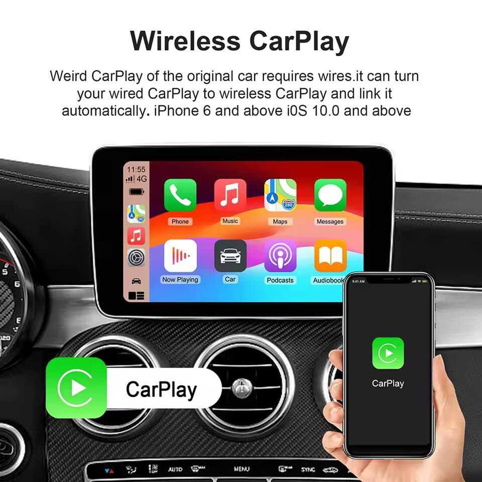 �🚗 صندوق تلفزيون ذكي للسيارة – Android 13 | CarPlay & Android Auto لاسلكي

صغير في حجمه كبير في ادائه 

حوّل شاشة سيارتك إلى مركز ترفيه ذكي متكامل بكل سهولة ✨
جهاز AI Box متطور يعمل بنظام Android 13 ويدعم CarPlay اللاسلكي و Android Auto اللاسلكي بدون أسلاك.

🔹 المواصفات الكاملة:

 • الموديل: RM-KPL062B-062B / RM-KPL062B-13
 • نظام التشغيل: Android 13
 • المعالج: ALLWINNER A133 رباعي النواة
 • الذاكرة: 2GB RAM
 • التخزين: 32GB ROM
 • الدقة: Full HD 1080P
 • ميزة Adaptive Resolution (الدقة التكيفية)
 • الاتصال اللاسلكي:�
 ◦ Wi-Fi6 (2.4G / 5G)
 ◦ CarPlay لاسلكي
 ◦ Android Auto لاسلكي
 • 
 • المنافذ: Type-C / USB / TF Card
 • التطبيقات المدعومة:�
 ◦ YouTube
 ◦ Netflix
 ◦ Google Play
 ◦ وجميع تطبيقات الأندرويد
 • 
 • التوافق:�Toyota – Mazda – Hyundai – Haval – GMC – Ford – MG – VW – Kia وغيرها

🔹 المميزات:

 • تشغيل فيديو، تصفح، خرائط، وتطبيقات مباشرة على شاشة السيارة
 • بدون فك أو تعديل في السيارة
 • أداء مستقر وسريع
 • مثالي للرحلات والسفر 🎶📍

💰 السعر: 65 ألف فقط
🚚 خدمة توصيل لجميع المحافظات

📞 رقم الموبايل & واتساب:
***********

#العراق #2025reelsviralシfypシ゚viralシ #2025reels #متابعة #الكل #متابعين #عروض #متابعه #اكسبلور #الجميع #بغداد #100k #1m #1xbet #1millionviews #199k #كاربلي  #صندوق_ذكي_للسيارة
#Android13
#CarPlay_لاسلكي
#AndroidAuto
#AI_Box
#شاشة_السيارة
#اكسسوارات_سيارات
#يوتيوب_السيارة
#نتفليكس_السيارة
