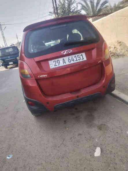 سلام عليكم شيري x1 موديل 2014 بسمي سنويه جديده رقم واسط نقص تبريد  والصدر نص عمر  لسعر ٤٤ مكان لسياره بغداد قريب حي الجهاد رقم *********** بغداد
