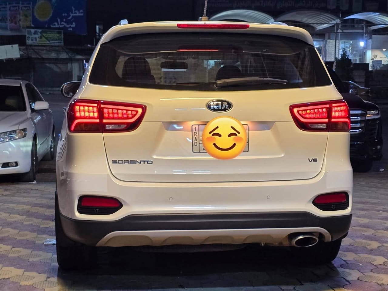 سلام عليكم 
سورنتو خليجي ١٩

٦ سلندر مكفوله كفاله
٧ راكب
كشنات جلد كهرباء
حساس امامي خلفي
كامره دواره
بصمه ترحيب
مواصفاته معروفه
رقم مثنى جديد
باسمي
مكان السياره سماوه المركز
رقم الموبايل ***********
