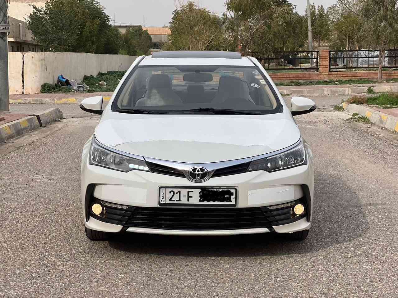 سلام عليكم 
للبيع تويوتا كورله خليجي 
موديل 2019 XLi
تفاصيل بل منشور شوفه وخابر وتدلل 
بسمي كوله جديد شرط تحويل وكاله
موصفات XLi معروف 
اسلايت
كامره خلفيه 
حساس امامي 
حساس خلفي 
تحكم استيرن جهتين 
كروز سرعه 
مثبت سرعه 
ويل كب بلاد 
شاشه بيانو سيدي 
لد امامي نهاري 
لد بكلايت خلفي 
دخل اصفر 
ماشيه 70 الف حقيقي 
سياره كفاله عامه 📦
مكاني ديالى خانقين 
***********
