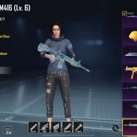 حساب ببجي • امفور ثلجي • مستوى ٦