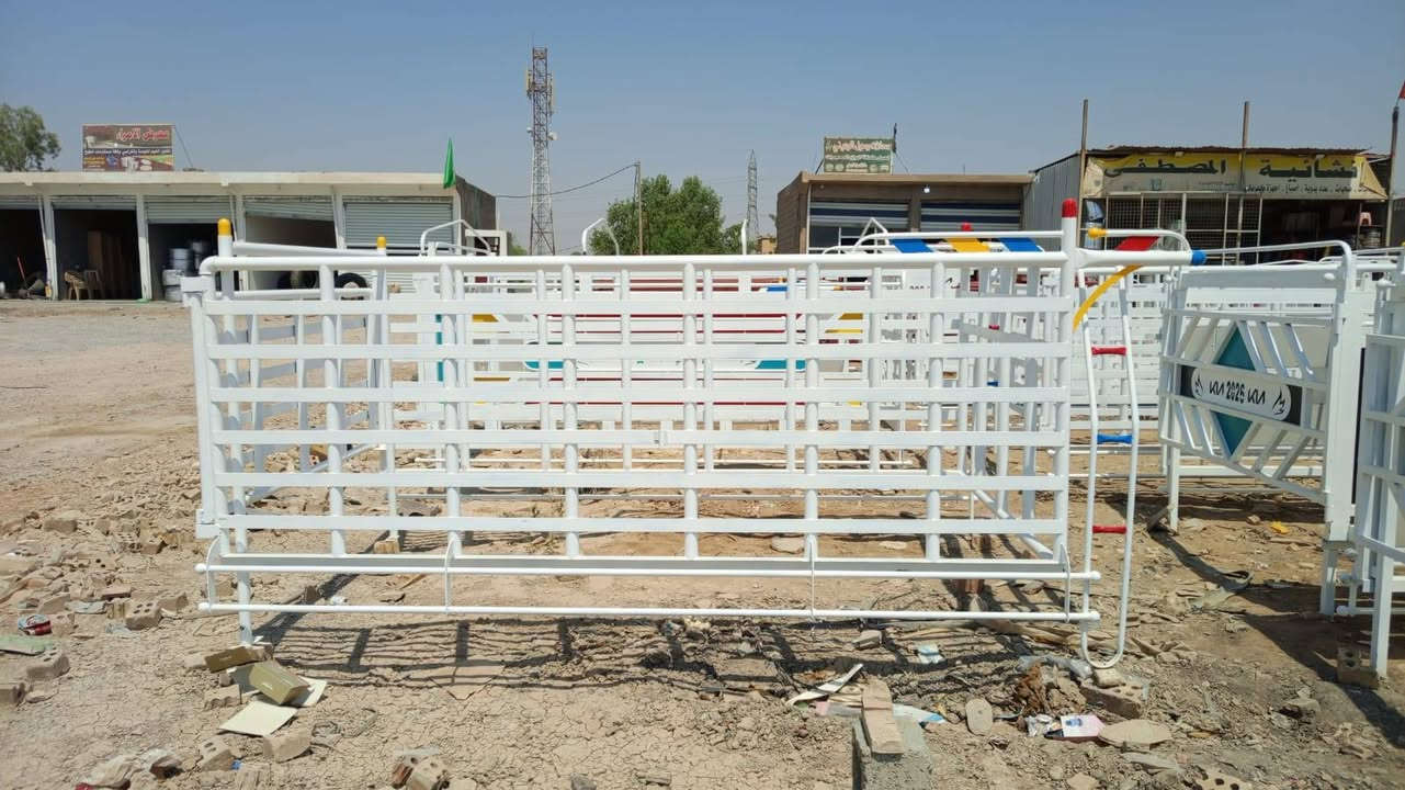 السلام عليكم اخوان لبيع محجر كيه فحل (رتفاع متر و10 حديد 2ملم اركان عكوسه سن ) مكان بغداد تقاطع نهروان ***********
