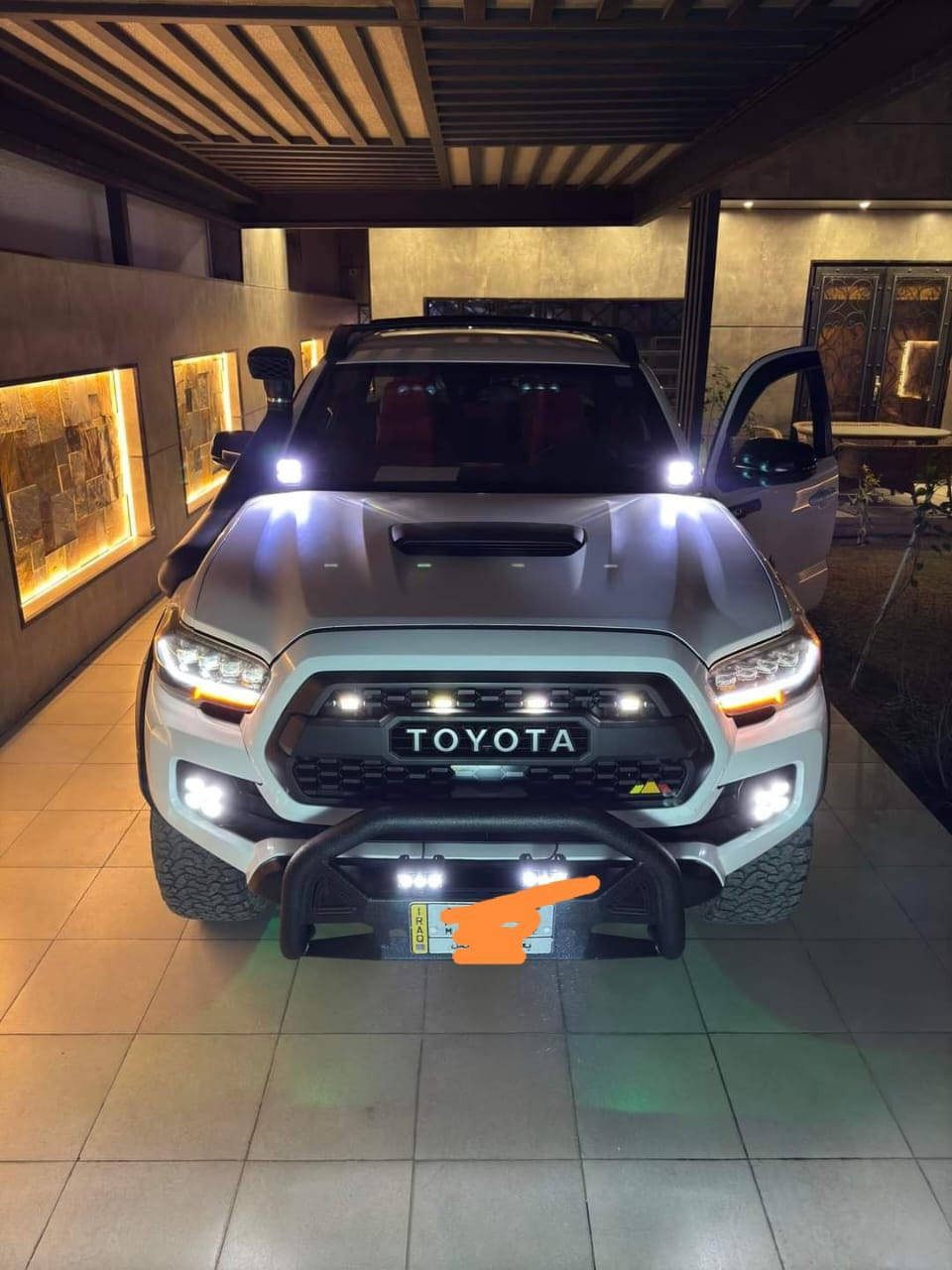 متوفر درع امامي تويوتا  اصلي 
يرهم على التاكوما موديل ١٦ لحد ٢٣ 
ويرهم على الهايلوكس 
ماركة clamber  قطعة وحدة فقط
 

مكاني اربيل 
*********** 
***********

سعر ١٠٠ دولار
