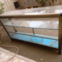 ميز المنيوم • متر ونص • ارتفاع ٨٠