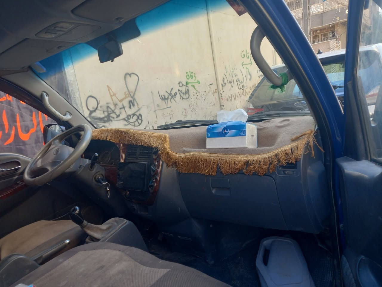 كيا بنكو ثري للبيع 
محرك نظيف مكفولة عامة من الصبغ
سنويه لغايه ٢٠٣١ _رقم بغداد 
السعر 85$ 
بغداد البلديات 
***********
***********

