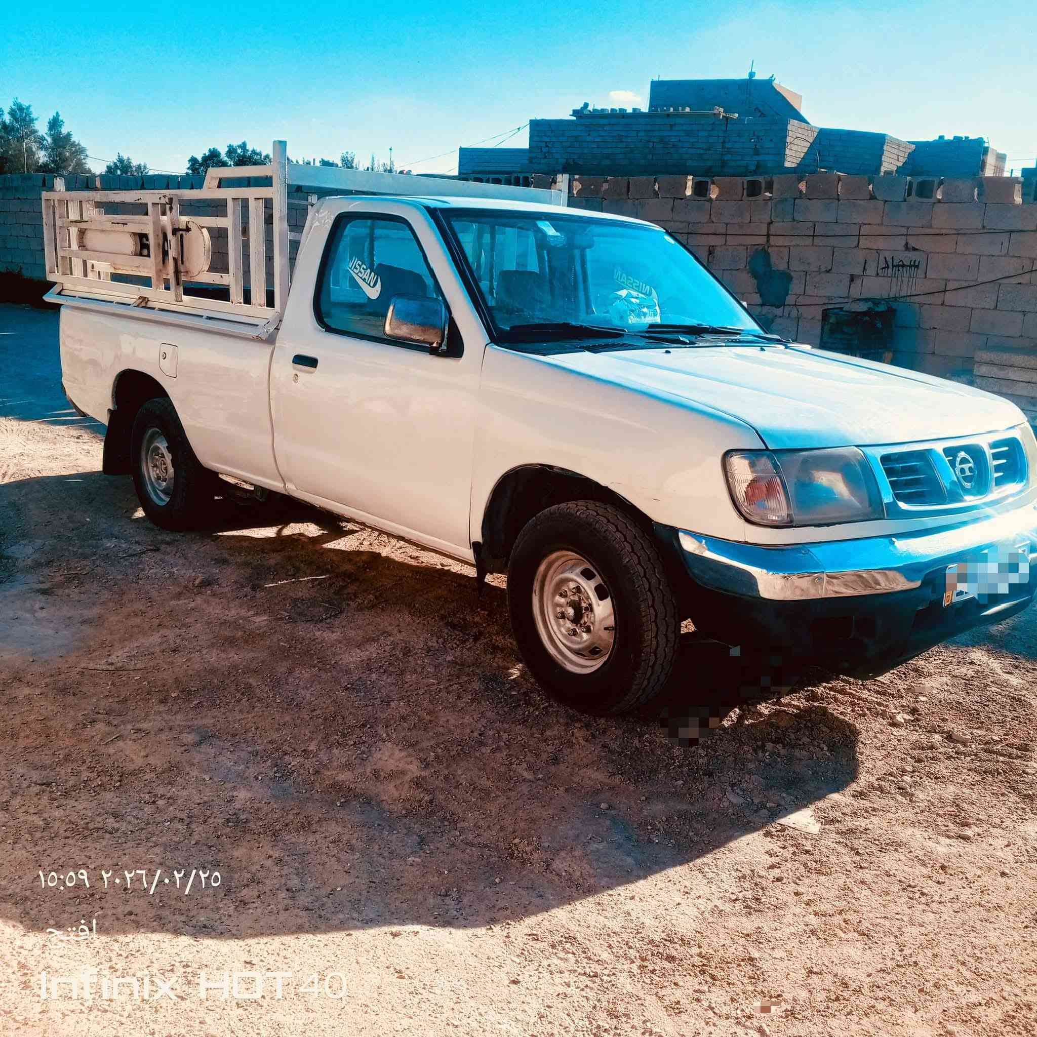 سلام عليكم سياره
نسيان 5جنكال موديل 2002

كير محرك شاصي كفاله 

تخم تايرات جديد 

حداديه جديده 

كهربائيات 

صبغ حزام للجماليه 

سنويه لل29 هزه وفحص جديد 

رقم انكليزي بغداد تحويل مباشر للبيع او مراوس 

نسيان دبل قماره 
او
نفياره للتواصل *********** اتصال واتساب
العنوان ديالى المقدادية
