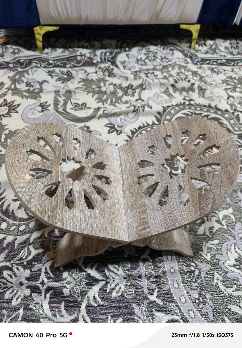 السلام عليكم ورحمة الله وبركاته مسند مصحف يوجد توصيل داخل الفاو
***********
