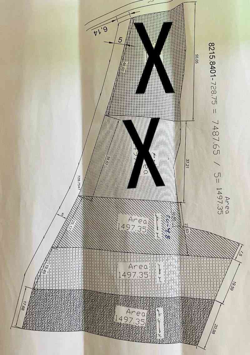 للبيع — أرض زراعية/سكنية مطلّة على الشط الحله 
موقع الارض: النخيلة الغربيه /  وره الاروائي الشط مباشرة — مقابل المزارع التي تقع على الشط لها ثلاث طرق 
طريق يمر على طول الارض.
مساحة القطعه الواحده  1497.35 م² كما موضع في الخارطة 
الموقع : https://maps.app.goo.gl/w1F4yoT7yTgo5qyG9?g_st=ipc
ثلاث قطع الاخيره معروضه للبيع 
الارض ممسوحة رسمي ومطلع بيها خريطة وقياسات دقيقة بالـGPS. 

للاستفسار : ***********
