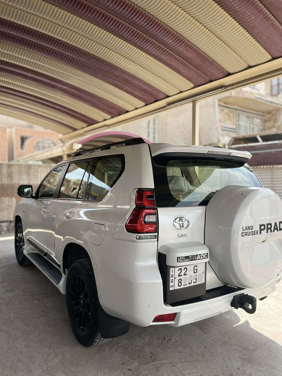 السلام عليكم
برادو موديل 2023 مدنايت +بلاك اديشن فول مواصفات مكفوله كفاله عامه بعدهي بحاله الوكاله تاير الشركه وسبير منازل باسمي شخصيا  ماشيه فقط 15الف حقيقي وكاله ساس 

مواصفات 
بصمه ابواب +تشغيل 
تشغيل عن بعد 
حساسات 
كامره اصلي 
شاشه اصلي بوصله القبله ومواعيد صلاة
كراسي جلد 
كراسي عدد 2 كهرباء 
وكاله دبل تانكي
مانع ازلاق 
فورويل 
امرايه كهرباء 
وبعد مواصفات اهواي 

مكانها بغداد 
السعر 475 وبيها مجال ان شاءالله 
الاستفسار 
***********
