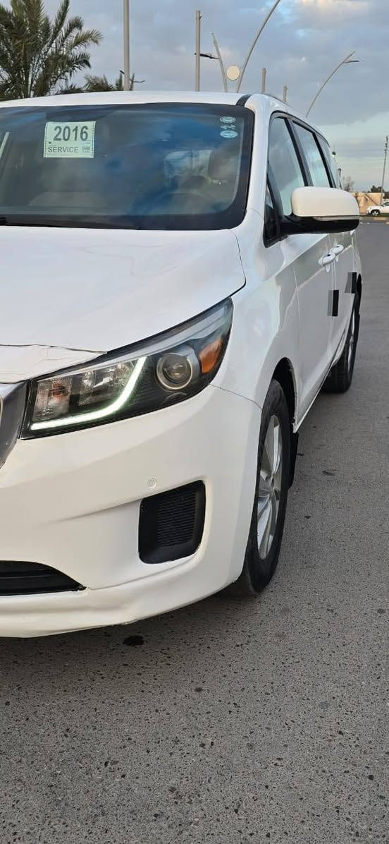 السلام عليكم للبيع بسعر مناسب155
كيا سيدونا 2016 وارد امريكي بيه 3 قطع بدون داخل شرط مكينه 6 سلندر شرط مامفتوحه السياره حيل جديده المواصفات فول اوتماتيك بوب اثنين كهرباء بصمه رادارات كشن كهرباء تدفئه تبريد بل كشن 7 راكب منفصل وطبك و3 قطع تبريد مركزي وبعد بيه مواصفات هوايه تخم تايرات جدد صدر امامي خلفي جديد يعني ترهم خط وترهم للبيت سنويه ورقم جدد تحويل ثاني يوم العنوان تكريت
***********
