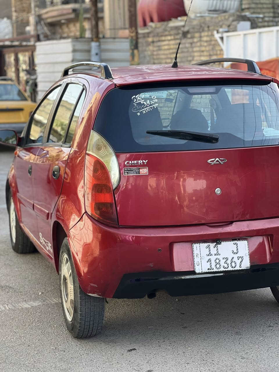 اسلام عليكم
شيري a1 للبيع
السيارة مثل مموضح بالصور 
تبريد مكينة كير خير من الله كله مكفول
رقم انكليزي بغداد تحويل ثاني يوم بسمي
السعر ٣٣ورقة وبيها مجال بصيط 
للستفسار ***********
