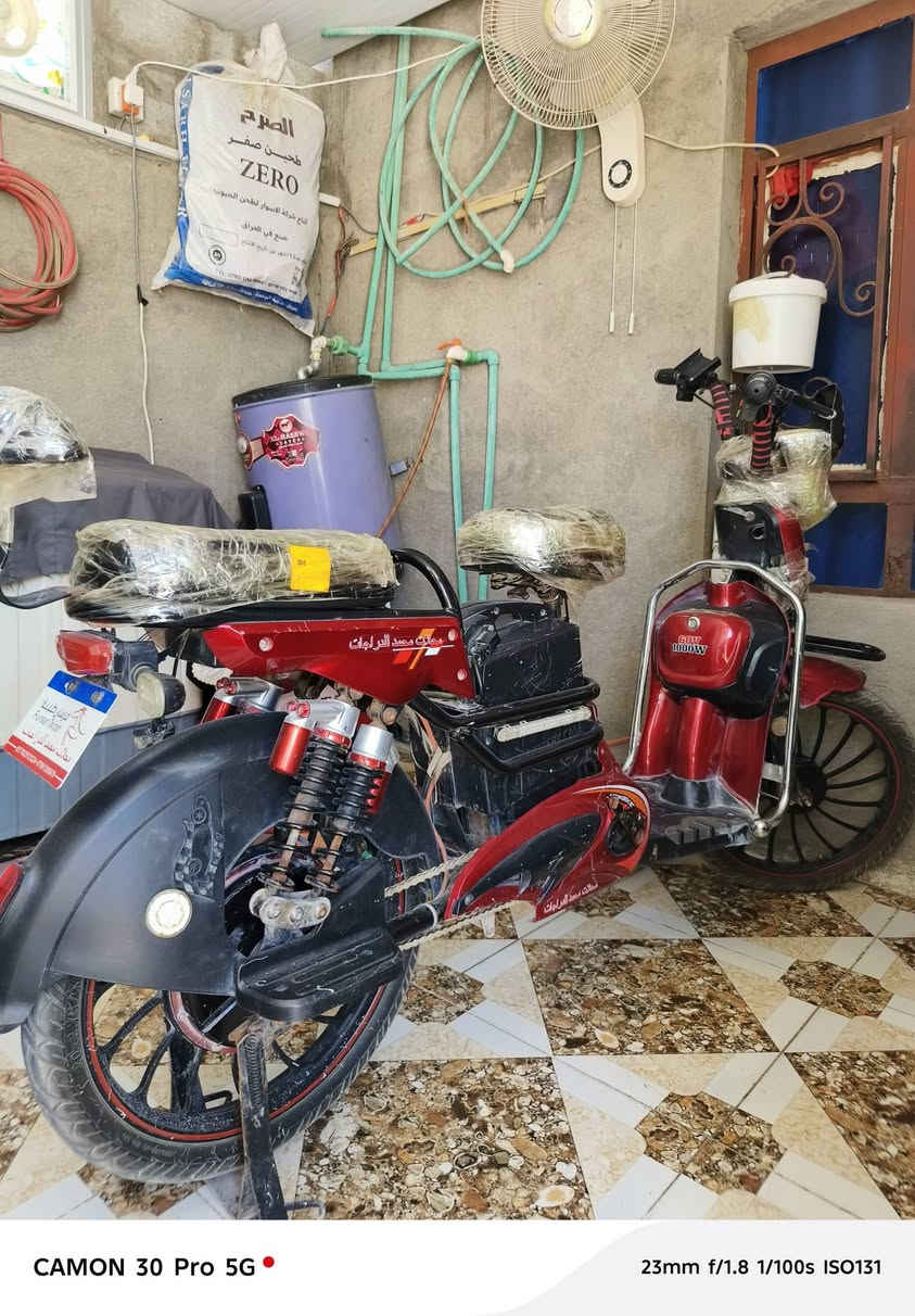 سلام عليكم
دراجة شحن البيع مديل ٢٠٢٣نضيفه
باتريات بجيس
مسجل شاشه كهريبات كله شغاله
مانقصه برقي وشحنته وياه جديد
ب٢٧٥وبيه مجال
***********
