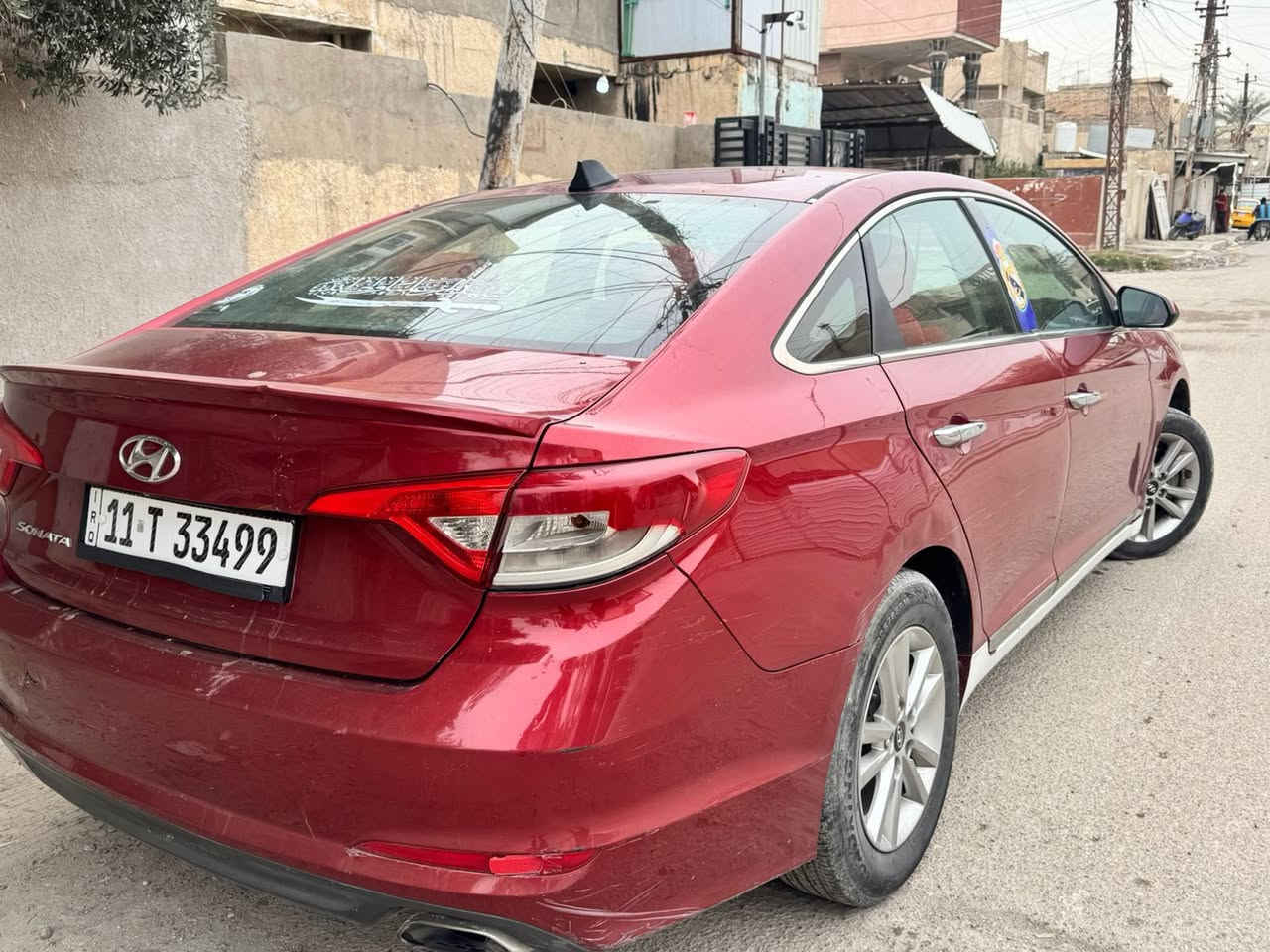 السلام عليكم سوناتا ٢٠١٦وارد امريكي قطعتين صبغ بدون دواخل بدون تبديل كلها ليبل واحد كير محرك تبريد كفاله صدر بس شمعات موزينه محرك ٢٤٠٠سياره ماشيه ٨٩حقيقي 
سعرها ١٠٨بدون عمله 
مكاني بغداد حي الري 
***********
