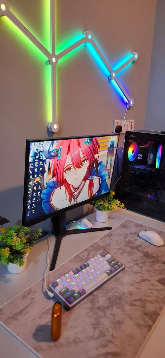 تجميعة كاملة مواصفات مرتبه استخدام قليل جداً + وصل ضمان سنة من شركة الاماني
للمواصفات 

Gpu: Rtx 4060 8g

Cpu: i5 12400f

Ram:16gb

Mother board: msi pro h610M-S DDR 4

ذاكرة 1t ssd m.2

Mouse: attack shark x11

Keyboard: redragon k617 rgb

مبرد

انارة rgb اكثر من 200 mod

+ شاشة samsung Odyssey g3 165hz

السعر 1,350,000

رقمي ***********
العنوان :كربلاء
