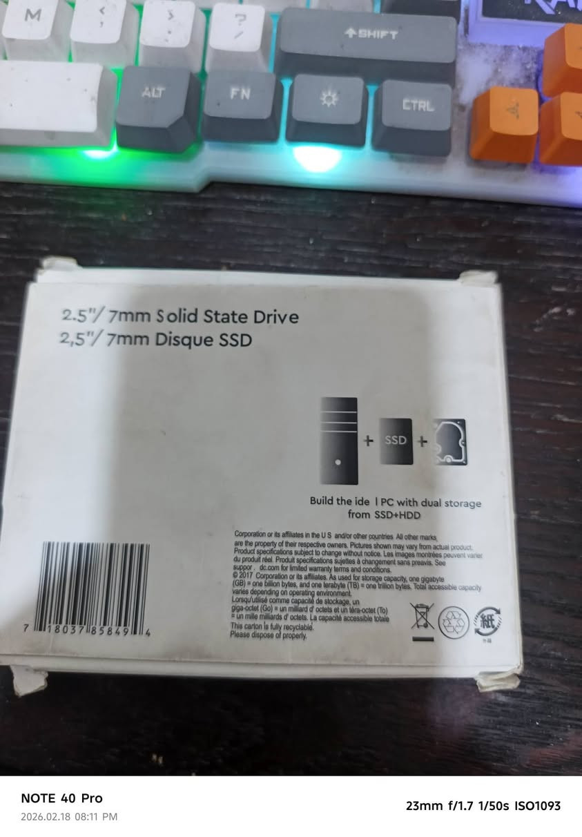 هارد 2TB  السعر ٧٥ الف مع التوصيل


**إذا كنت صاحب هذا الإعلان وتريد حذفه لأي سبب، رجاءا أرسل رسالة إلى الدعم الفني**