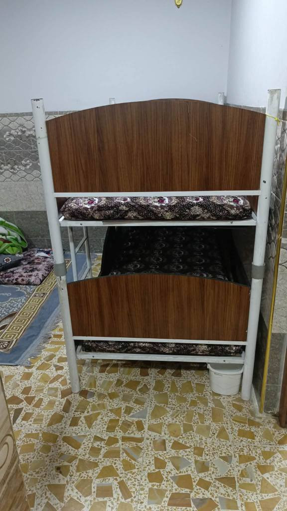 مستعمل اخو الجديد
سرير طابقين حيل نضيف 
سعرو 125 ألف مكان موصل شراي تعال خاص موصل, نينوى


**إذا كنت صاحب هذا الإعلان وتريد حذفه لأي سبب، رجاءا أرسل رسالة إلى الدعم الفني**