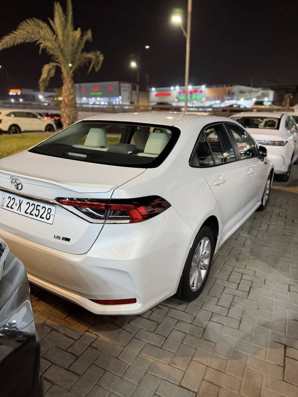 تويوتا كورلا 2025 زيرو رقم اربيل ضمان ساز
فول مواصفات فتحة سقف
حجم المكينة : 1800 
بصمة تشغيل 
دخول ذكي 
تبريد قطعتين 
شاحن لاسلكي وايرلس 
تحكم ستيرن 
مثبت سرعة 
شاشة 
كاميرا خلفي
جنح خلفي بلادي 
حساس امامي خلفي 
ويلكب كروم 
مري شفط 
مري كروم اسود 
اشارة بالمري 
لايت لد 
صيانة مجانية 40 الف او سنتين 
السعر 205 صافي معارض ساحه سعد مكان بصره لاستفسار ***********
