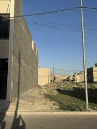 قطعة ارض للبيع في بستان شريمط مساحة 100 متر 5×20 للأستفسار 07710201514