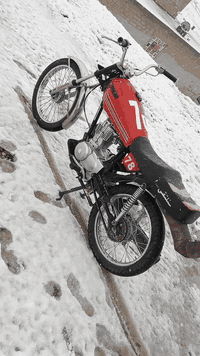 دراجة نارية • محرك شرط • الموصل